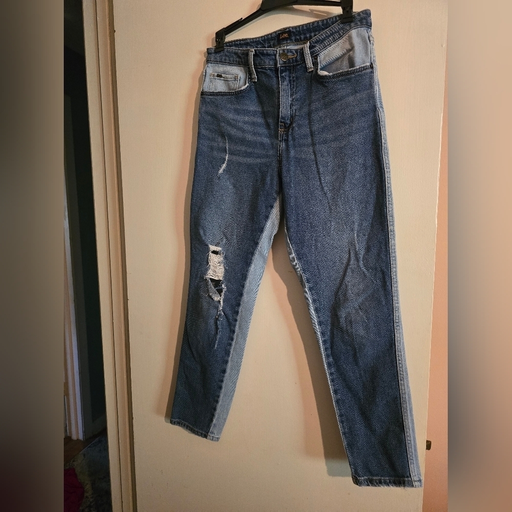 Lee Multicolored/wash  jeans. Women's 6